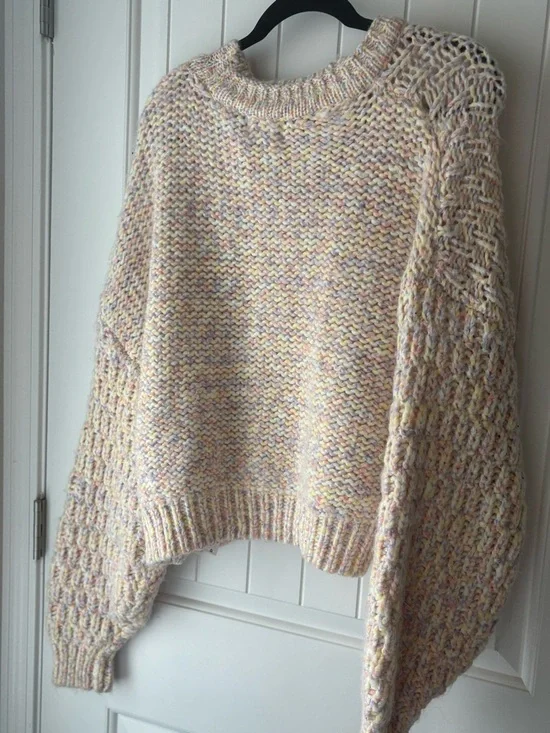 Universal Thread Pastel Multicolor Speckled Crewneck Sweater XXL NWT - Picture 5 of 5